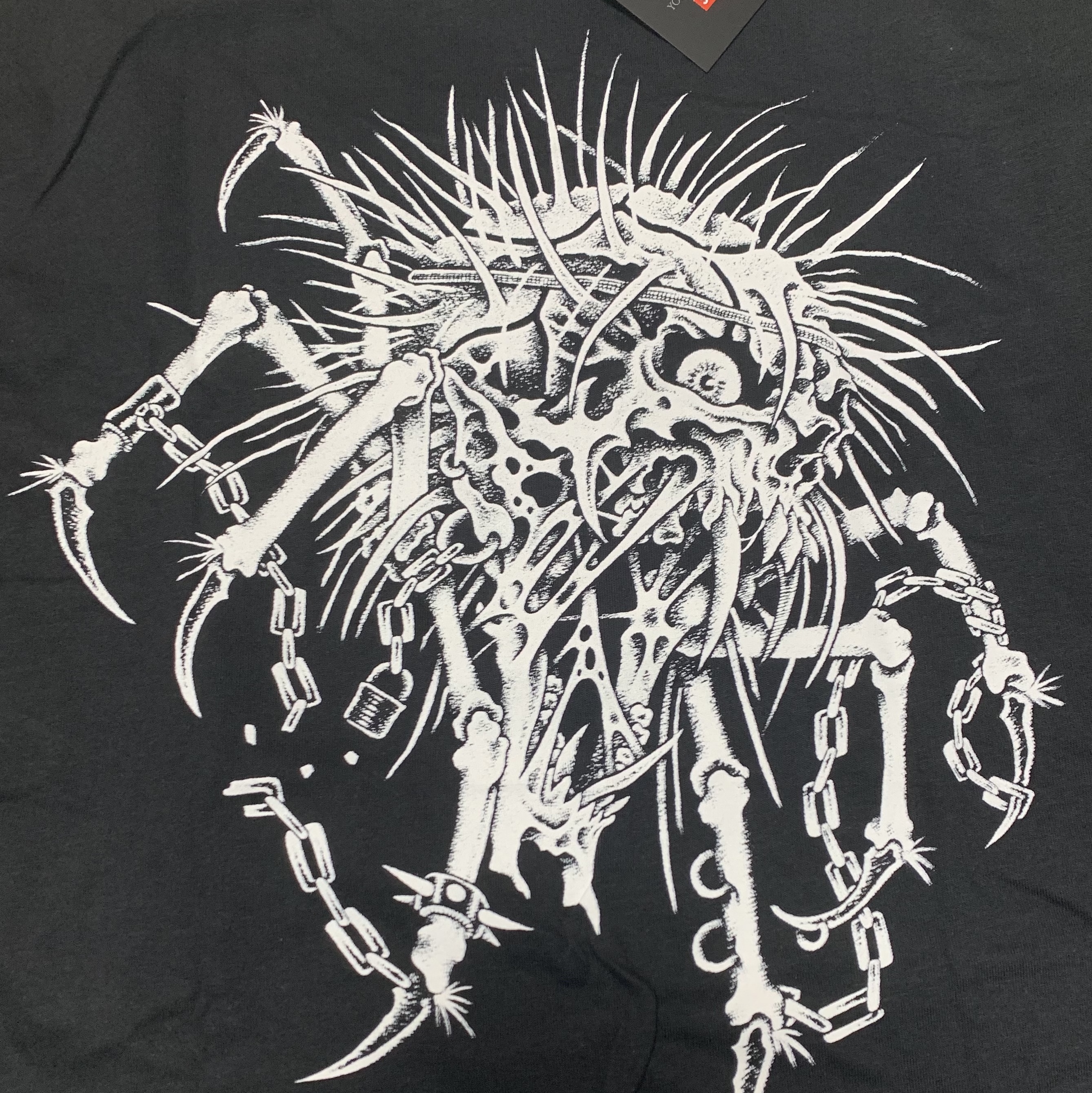 Supreme x Y's by Yohji Yamamoto L/S T-Shirt Black - 25FW 착용 스타일