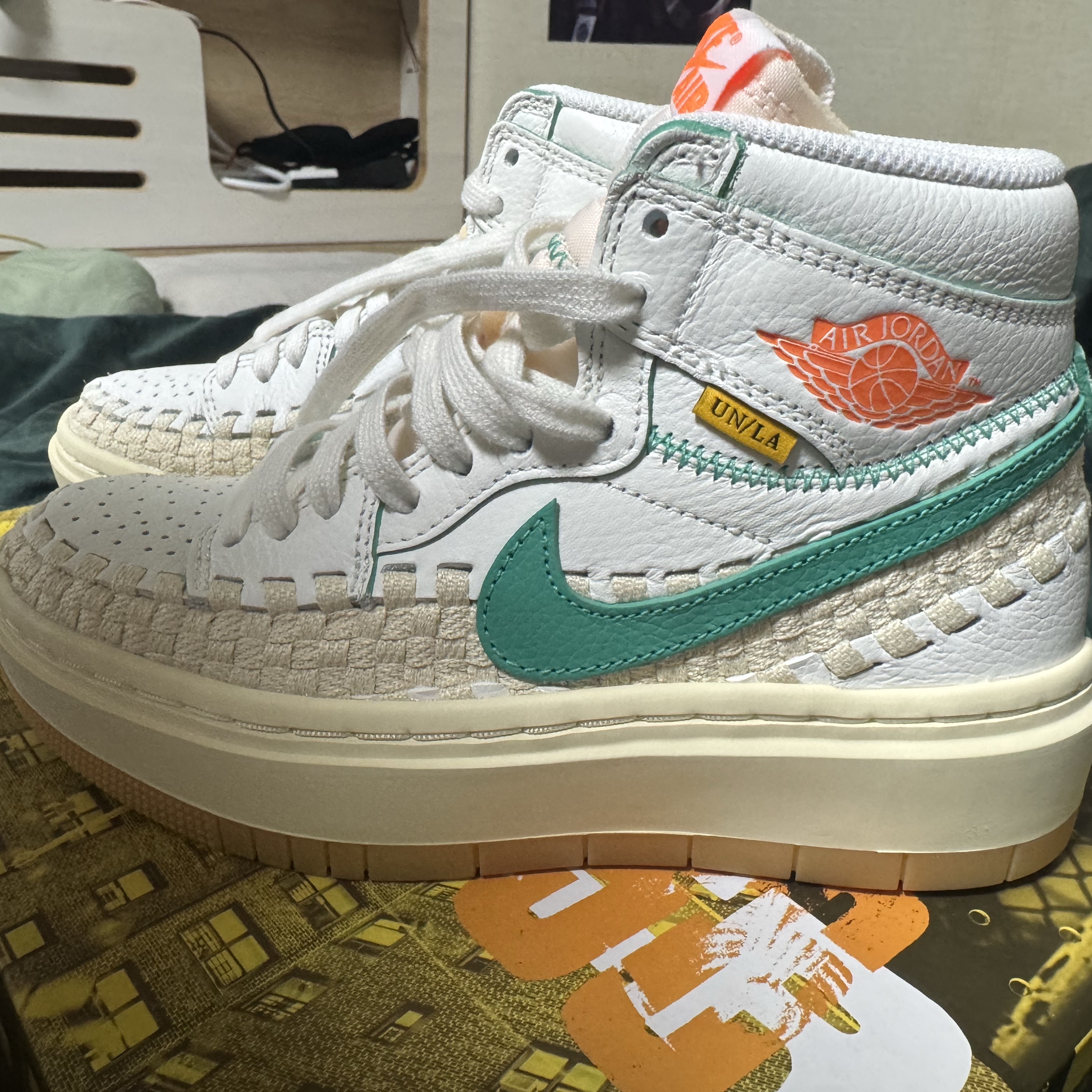 (W) Jordan 1 x Bephies Beauty Supply x Union Elevate High SP Summer  '96 착용 스타일 - 2