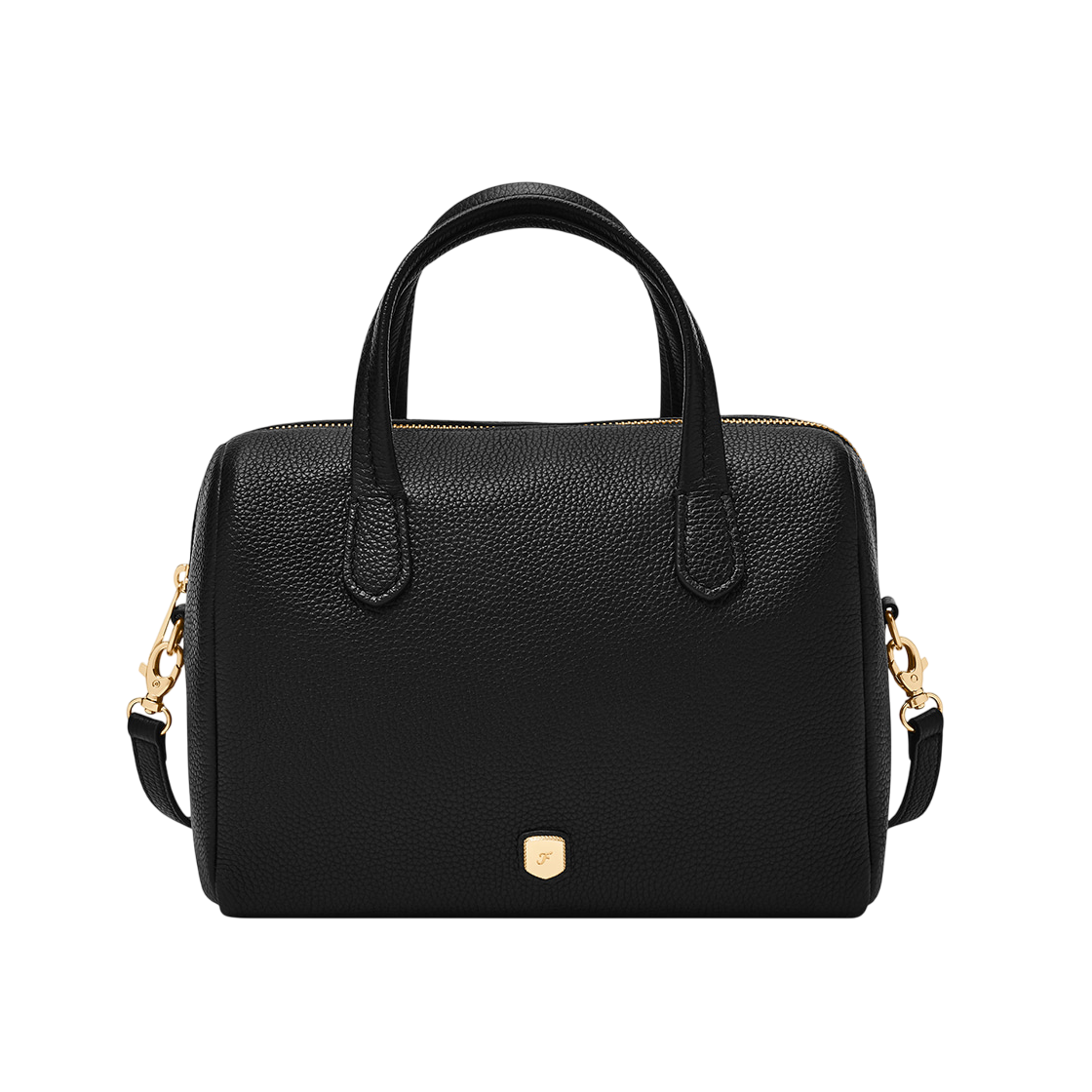 파슬 레이니 레더 사첼백 블랙(Fossil Lainey Leather Satchel Bag Black)