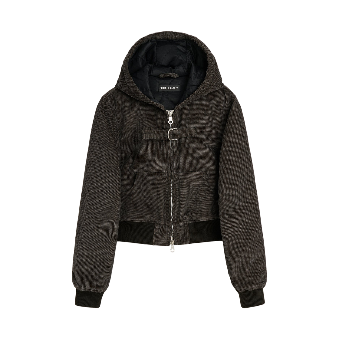 W4251BD (W) Our Legacy Coast Jacket Dark Brown Twill Cord