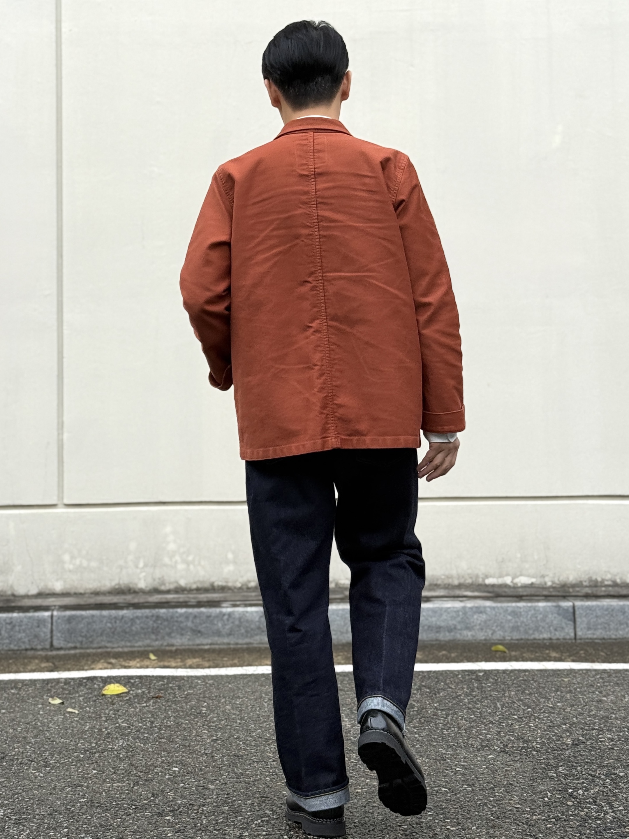 Paraboot Michael Bbr Lisse Black 착용 스타일 - 4