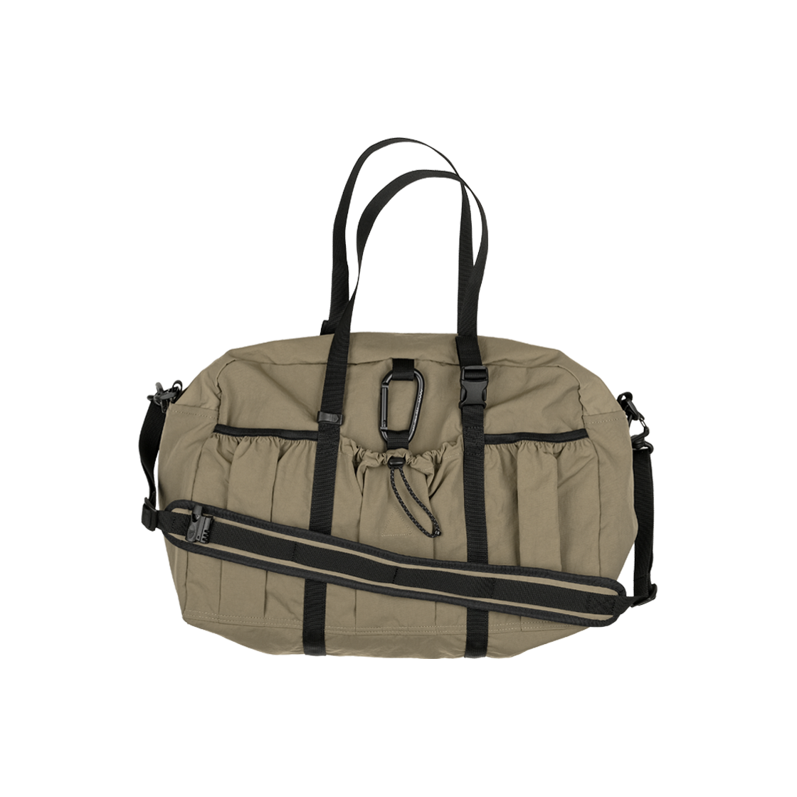 B-123 mmogarden mmo Boston Bag 075 Nylon Twill Mud Khaki