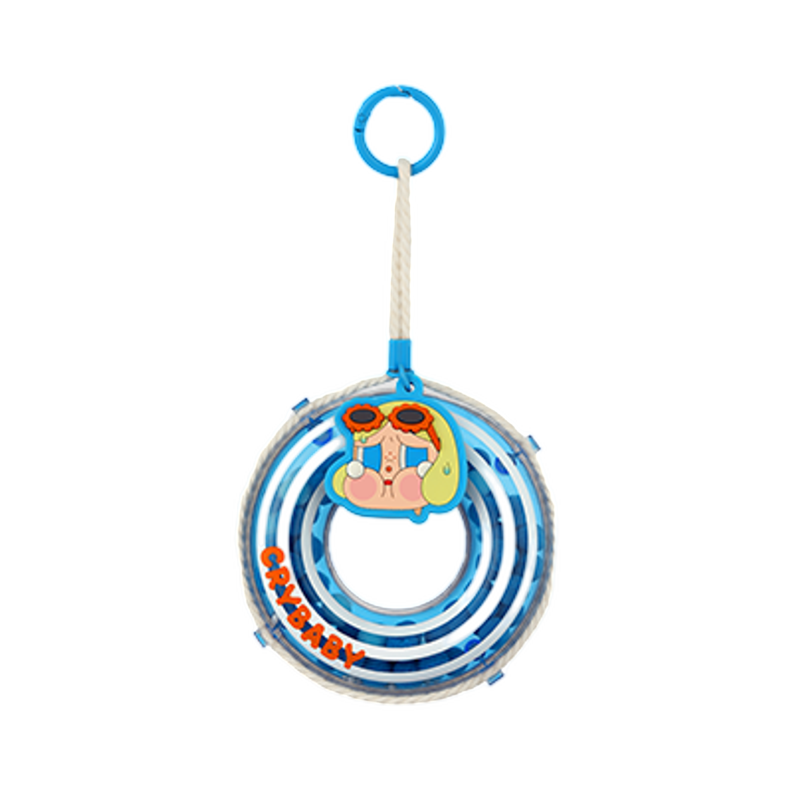 팝마트 크라이베이비 휴가 일기 시리즈 펜던트 일광욕 (개봉 박스)(Pop Mart Crybaby Vacation Mode On Series Pendant Sunbathing (Opened Case)) - 1