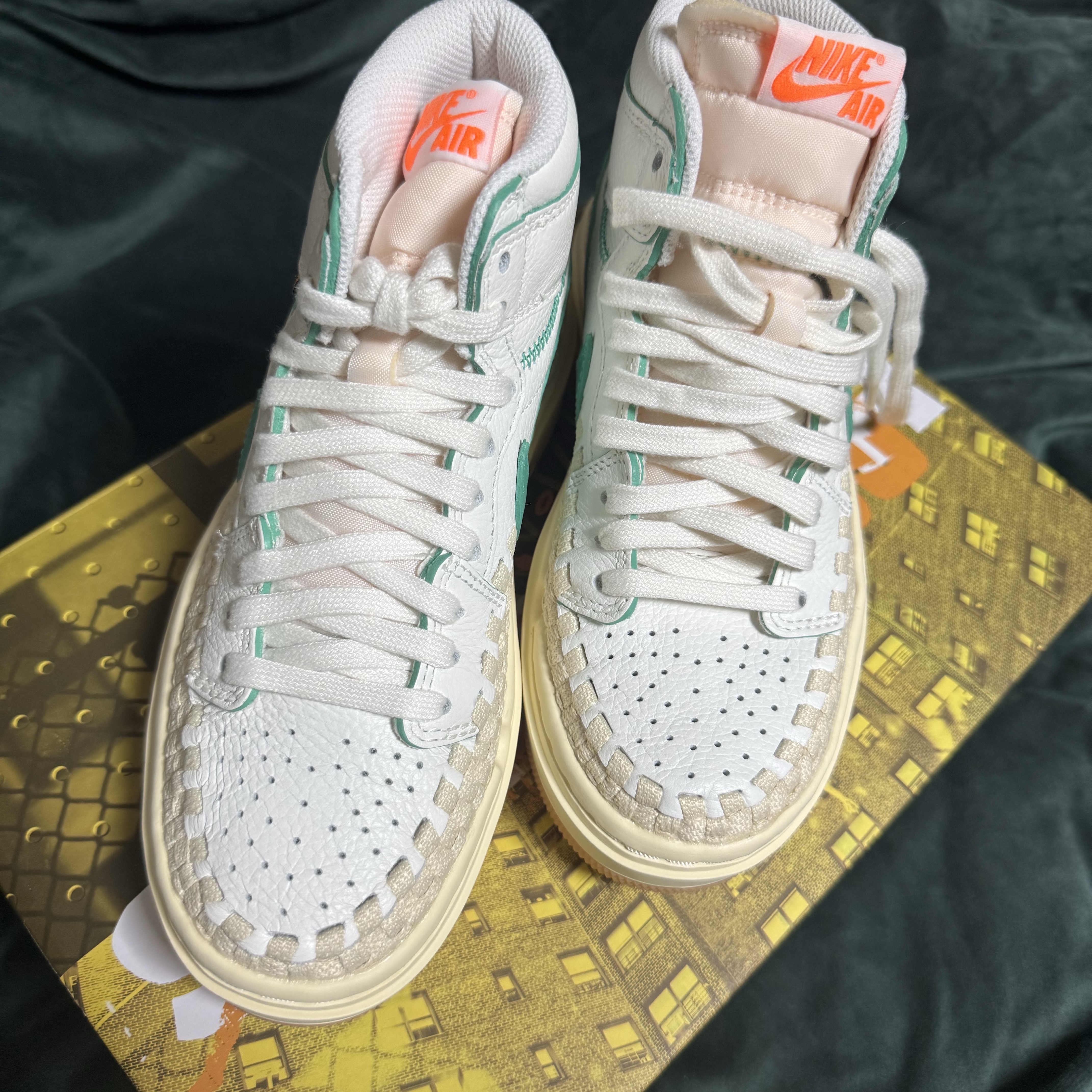 (W) Jordan 1 x Bephies Beauty Supply x Union Elevate High SP Summer  '96 착용 스타일 - 1
