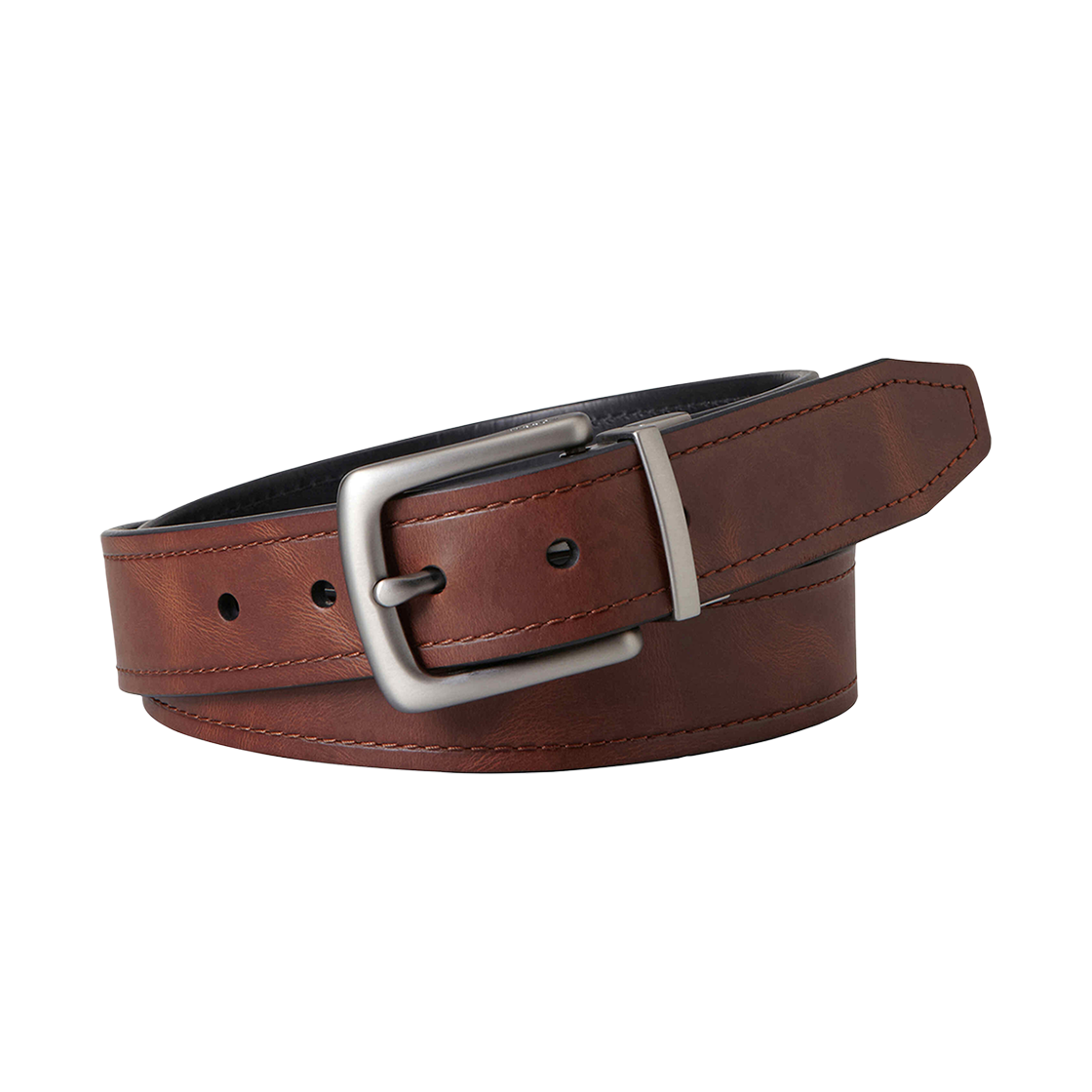 파슬 파커 리버서블 벨트 브라운(Fossil Parker Reversible Belt Brown)