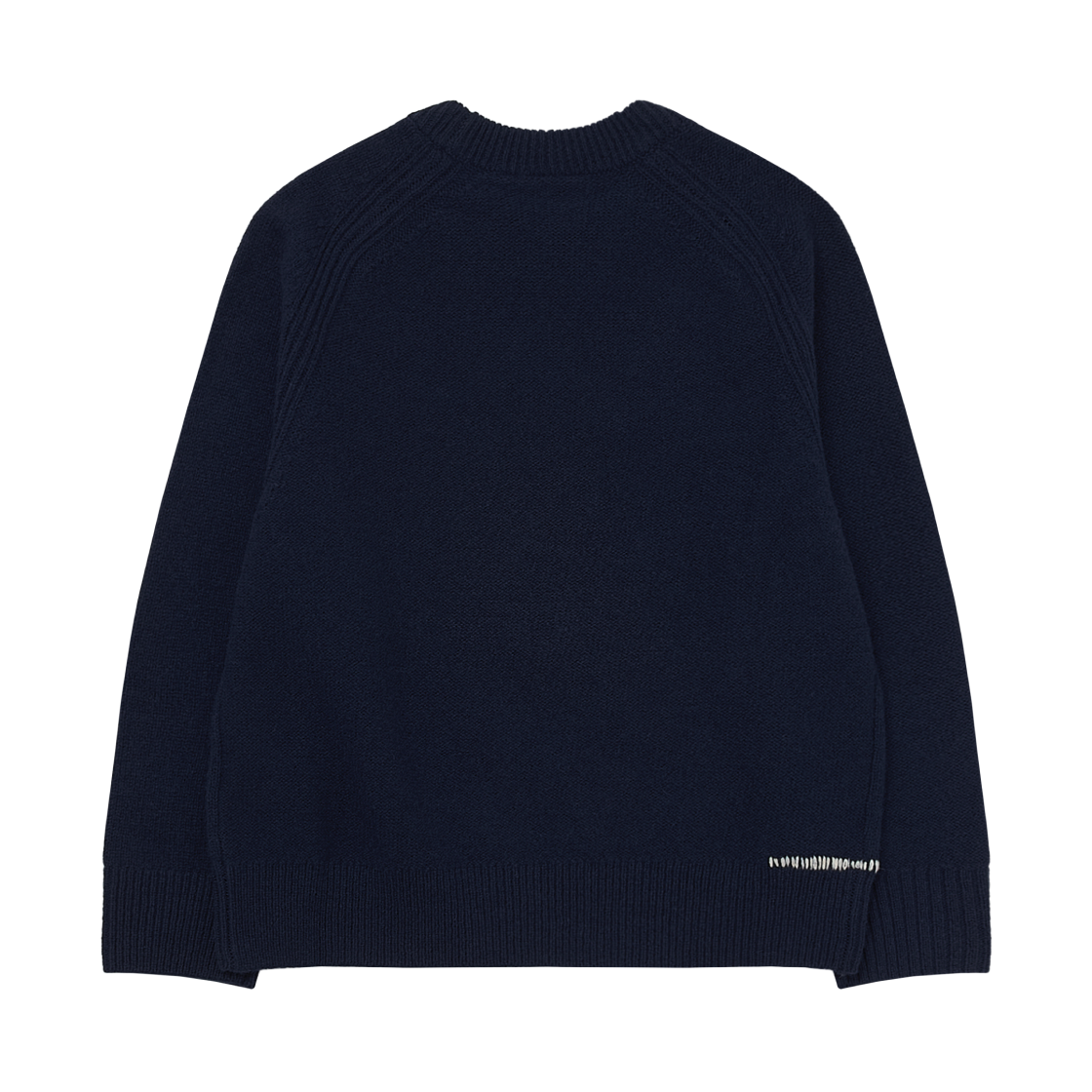 (키즈) 유니클로 x 안야 힌드마치 프리미엄 램스울 롱슬리브 크루넥 스웨터 블루 - KR((Kids) Uniqlo x Anya Hindmarch Premium Lambswool Long Sleeve Crew Neck Sweater Blue - KR) - 2