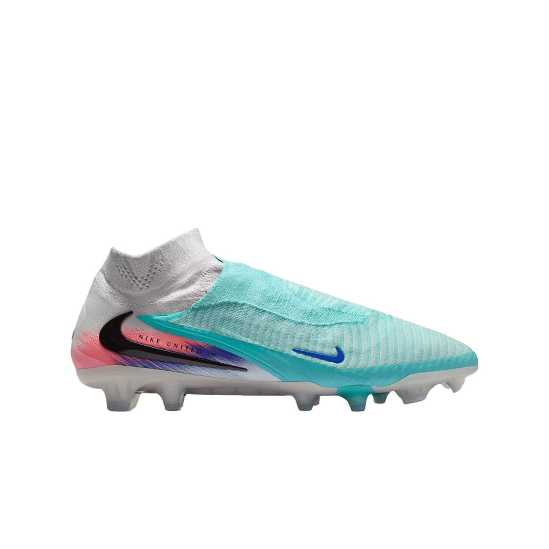 IB2468-300 Nike Phantom 6 High Elite NU2 FG Pistachio Frost Hyper Orange