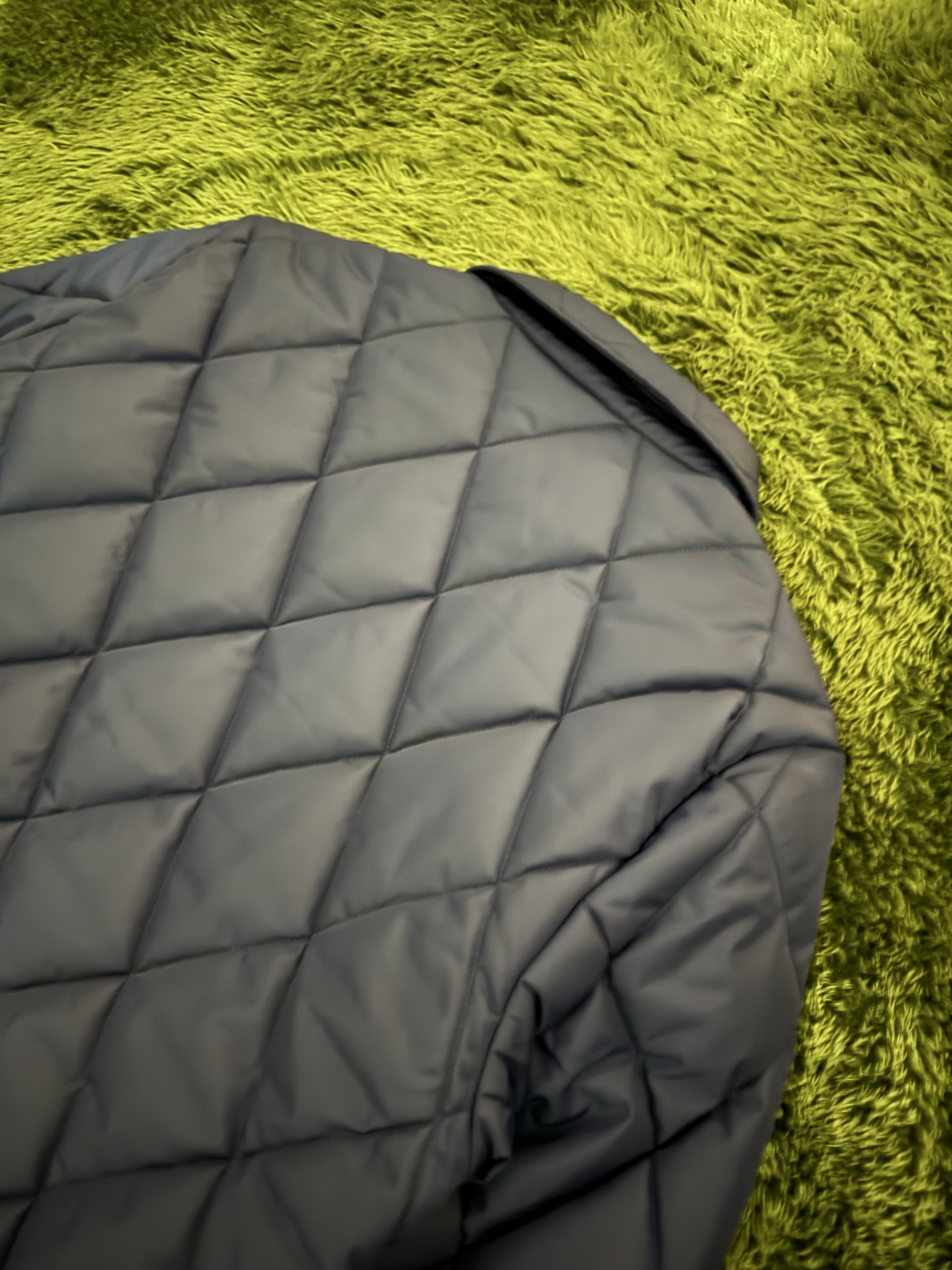 Puma x Noah Quilted Jacket Navy 착용 스타일 - 10