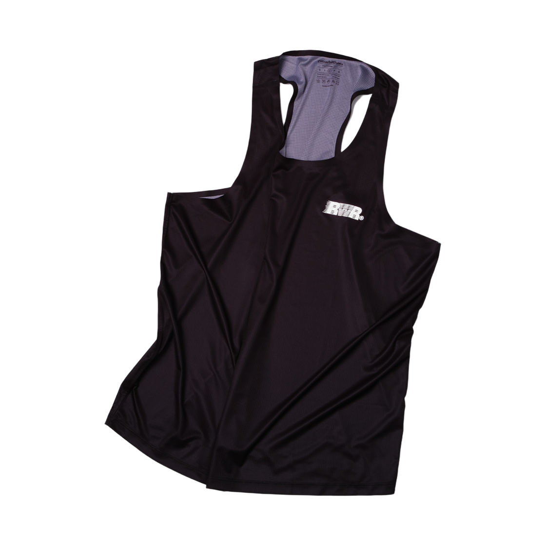 [KREAM 단독] 런위더 레이스 심리스 싱글렛 블랙([KREAM 단독] runwhither Race Seamless Singlet Black)