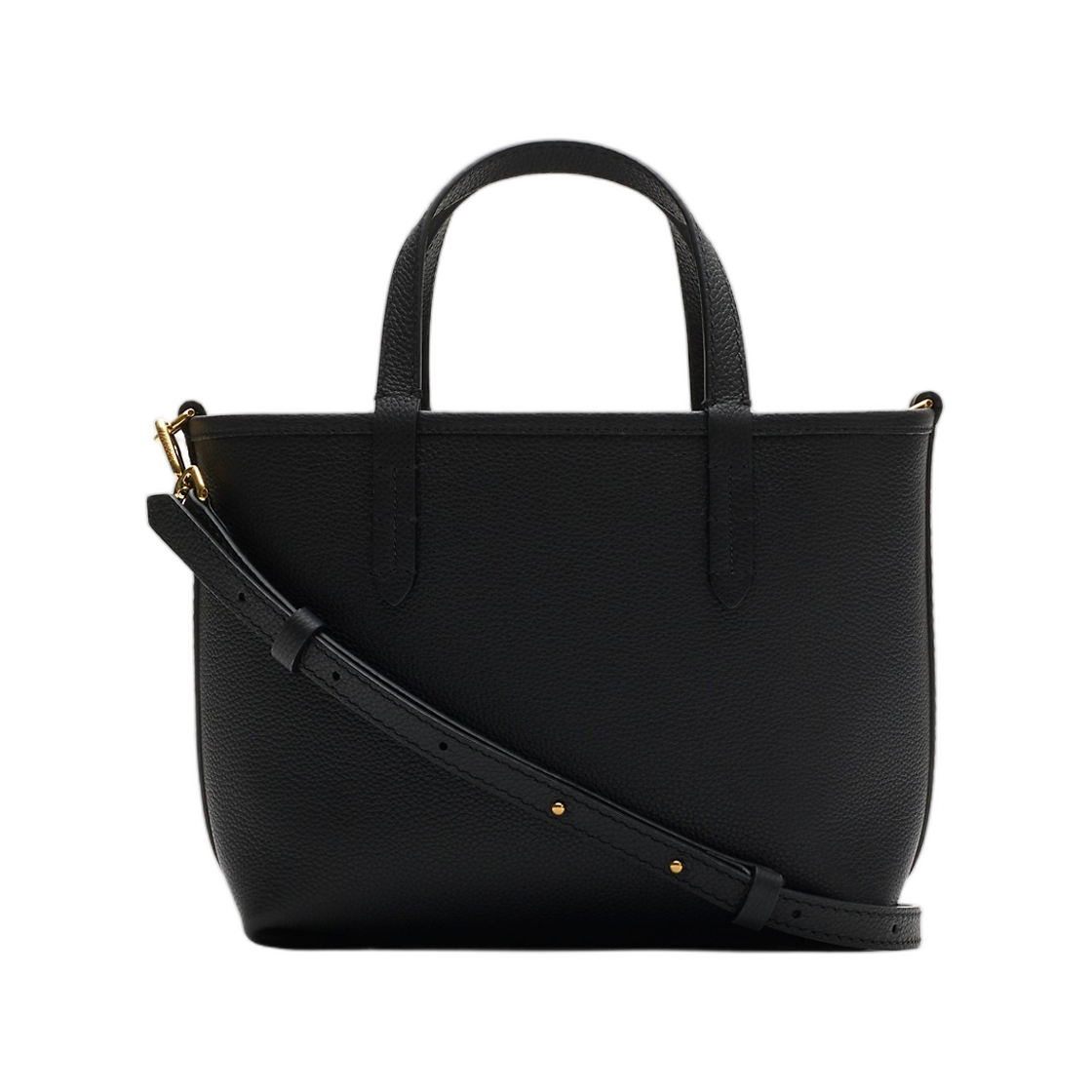 버버리 미니 리버시블 블룸즈버리 토트 블랙 칼리코 베이지(Burberry Mini Reversible Bloomsbury Tote Black Calico Beige) - 3