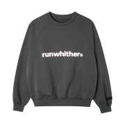 [KREAM 단독] runwhither Crewneck Sweatshirt Charcoal