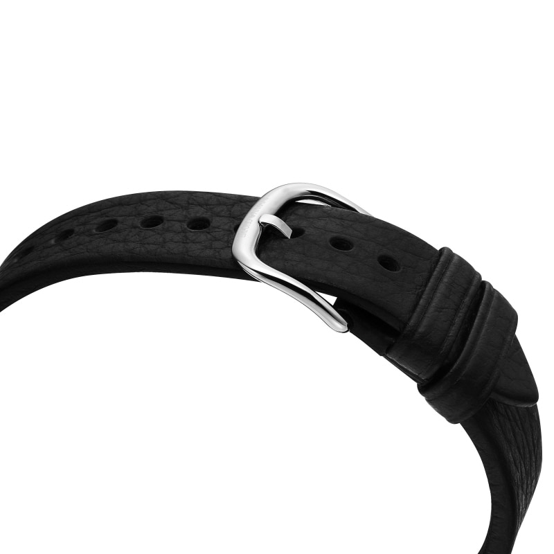 엠포리오 아르마니 에비에이터 43mm 크로노그래프 가죽시계 블랙 블랙(Emporio Armani Aviator 43mm Chronograph Leather Watch Black Black) - 2