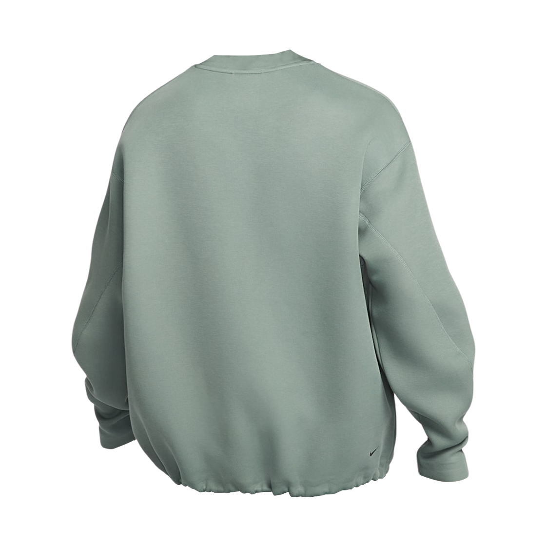 나이키 테크 플리스 루즈핏 크루 클레이 그린 블랙 - 아시아(Nike Tech Fleece Loose Fit Crew Clay Green Black - Asia) - 2