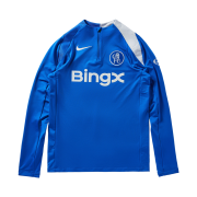 Nike Chelsea FC 2025/26 Strike Third Dri-Fit Total 90 Football Knit Drill Top Game Royal Field Silver (Non Marking Ver.)