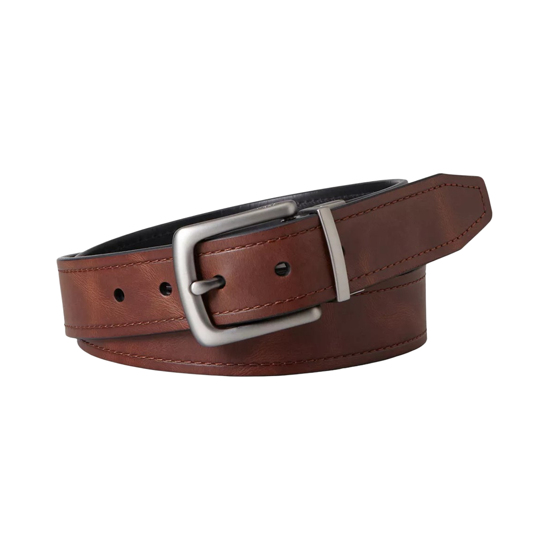 MB1274200 Fossil Parker Reversible Belt Brown