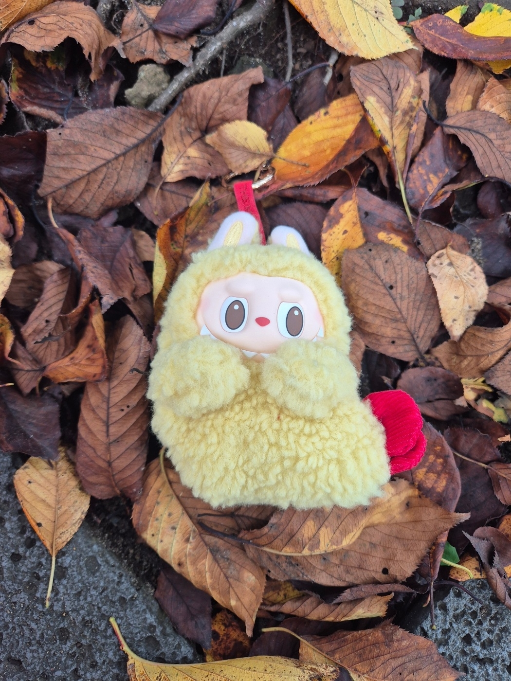 Pop Mart Labubu The Monsters Wacky Mart Series Earphone Case 착용 스타일