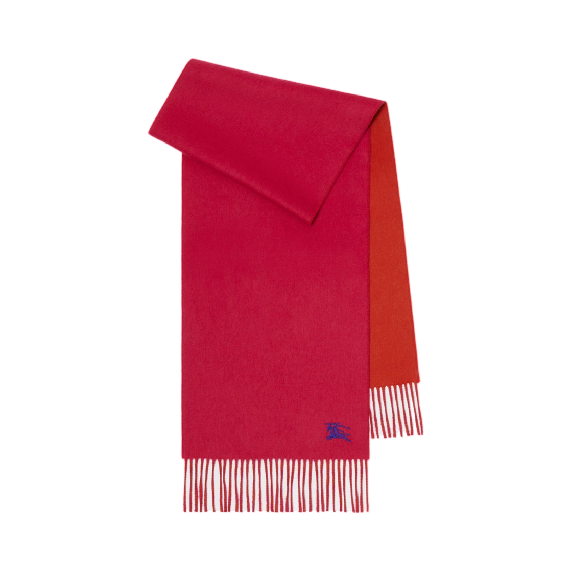 8110015 (W) Burberry Reversible Cashmere Muffler Tart Roux