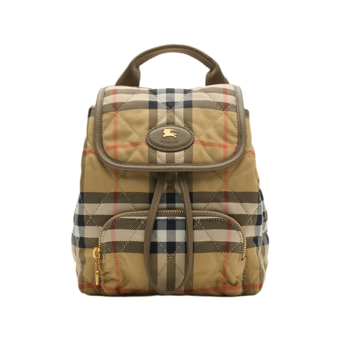 버버리 미니 홀스슈 백팩 샌드 베이지(Burberry Mini Horseshoe Backpack Sand Beige) - 1