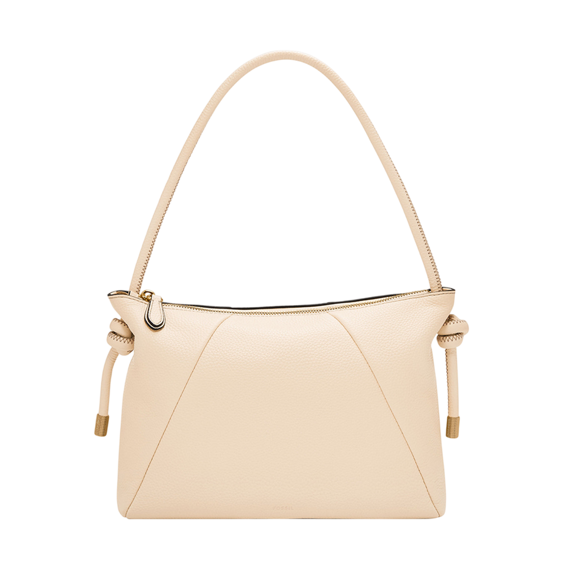 ZB11119120 Fossil Willa Leather Shoulder Bag Vanilla