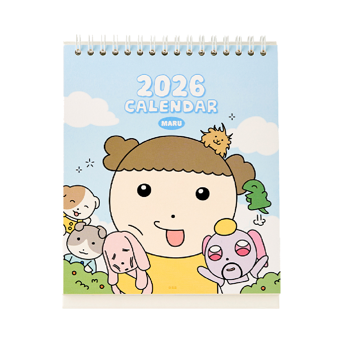 마루는강쥐 2026 미니 데스크 캘린더(Maru is a puppy 2026 Mini Desk Calendar)