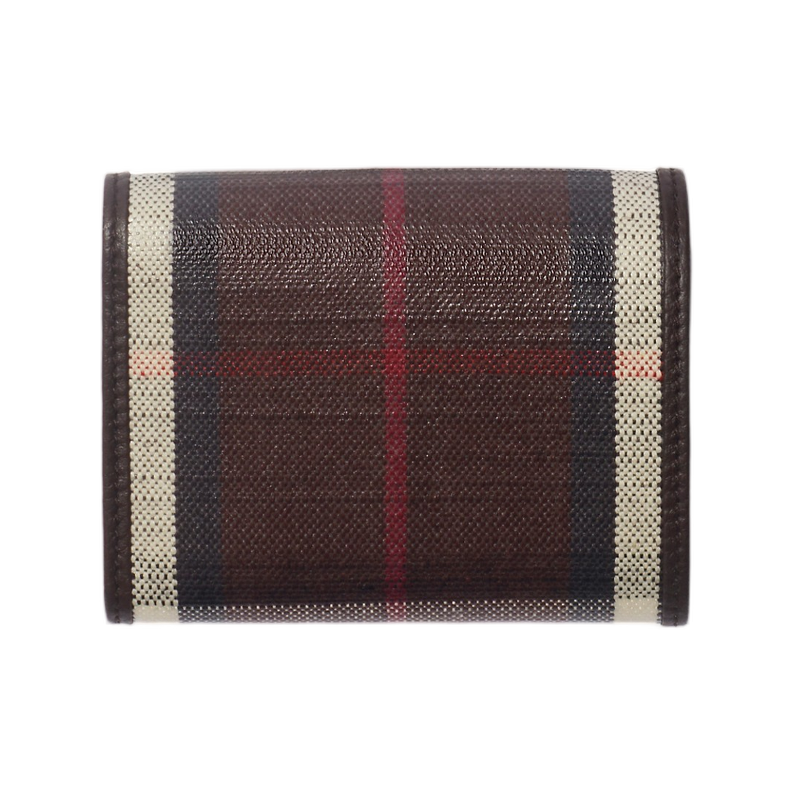 버버리 하이랜드 컴팩트 월렛 마호가니 레드(Burberry Highlands Compact Wallet Mahogany Red) - 2