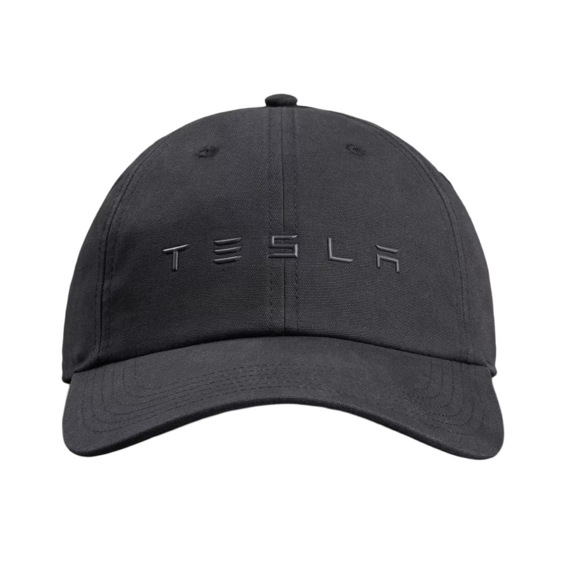 1856861-01-A Tesla Relaxed Wordmark Cap Black