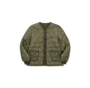Fritur The KYOTO Quilted Work Jacket Khaki_F244PD01