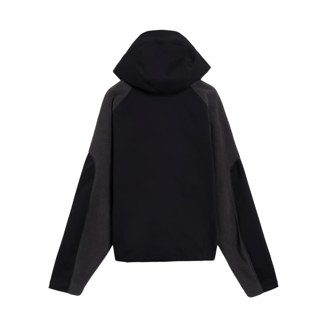 나이키 테크 보레아스 오버사이즈 후드 블랙 앤트러사이트 - 아시아(Nike Tech Boreas Oversized Hoodie Black Anthracite - Asia) - 2