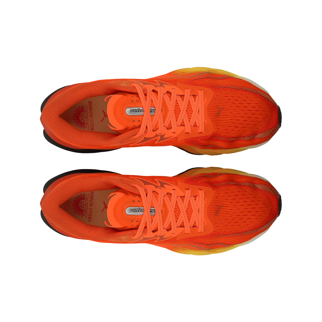 푸마 x 헬로선라이즈 벨로시티 나이트로 4 HS 오렌지 글로 메이플 시럽(Puma x Hello Sunrise Velocity Nitro 4 HS Orange Glo Maple Syrup) - 5