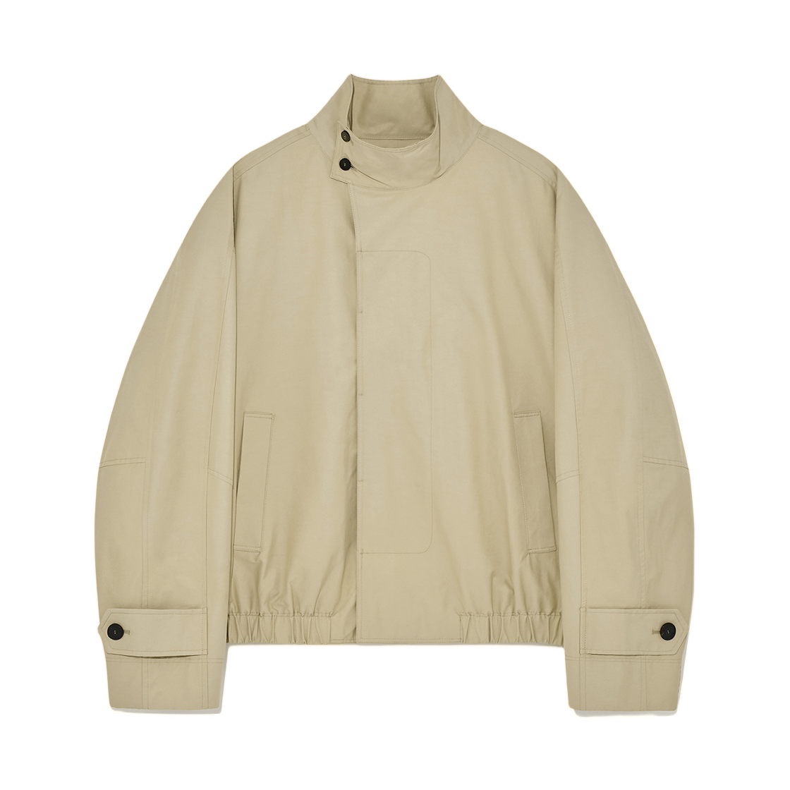 마뗑킴 트렌치 봄버 점퍼 베이지(Matin Kim Trench Bomber Jumper Beige)
