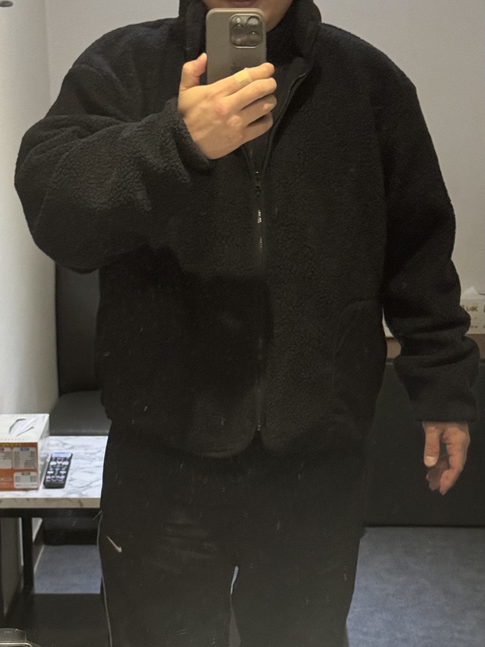 Nike Club Fleece Winterized Jacket Black - Asia 착용 스타일