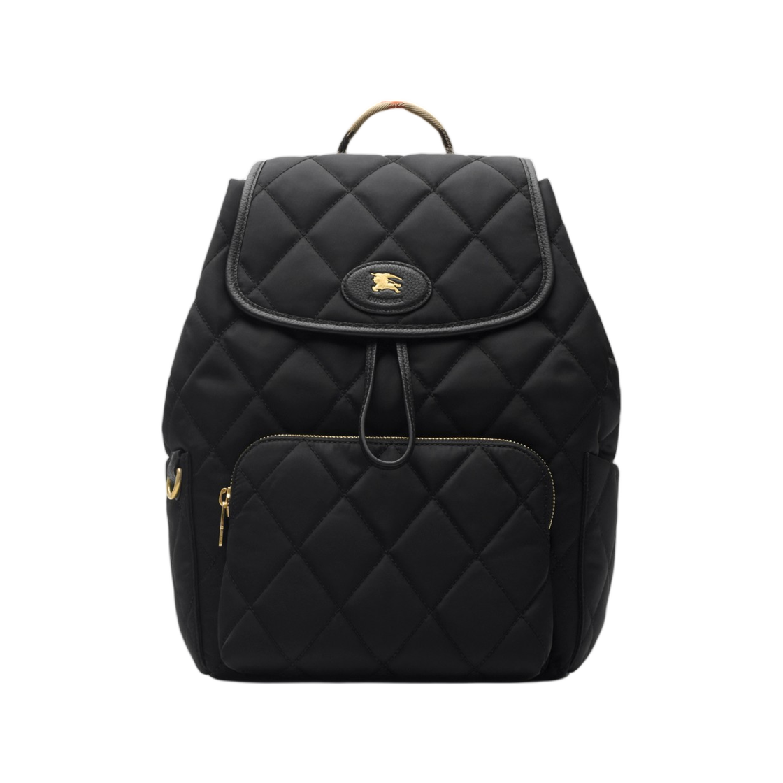 버버리 홀스슈 백팩 블랙(Burberry Horseshoe Backpack Black) - 1