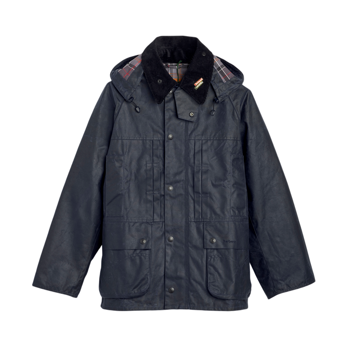 리바이스 x 바버 오버사이즈 비데일 왁스드 자켓 다크 네이비(Levi's x Barbour Oversized Bedale Waxed Jacket Dark Navy)