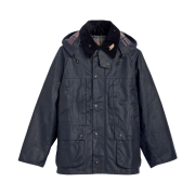 Levi's x Barbour Oversized Bedale Waxed Jacket Dark Navy