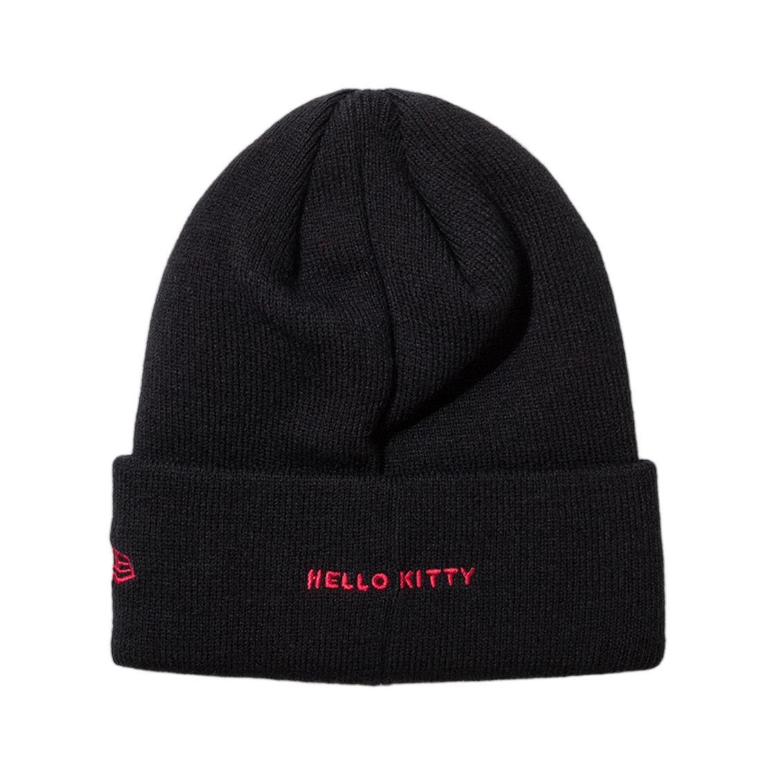 (키즈) 뉴에라 x 헬로 키티 베이직 비니 블랙((Kids) New Era x Hello Kitty Basic Beanie Black) - 2