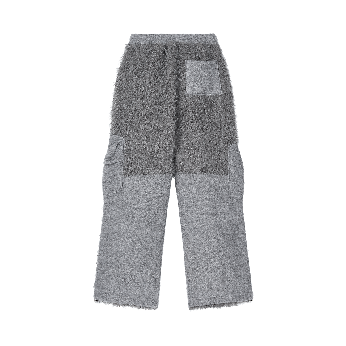 솜속 베일 퍼지 카고 팬츠 멜란지 그레이(SOMSOC Bail Fuzzy Cargo Pants Melange Grey) - 2