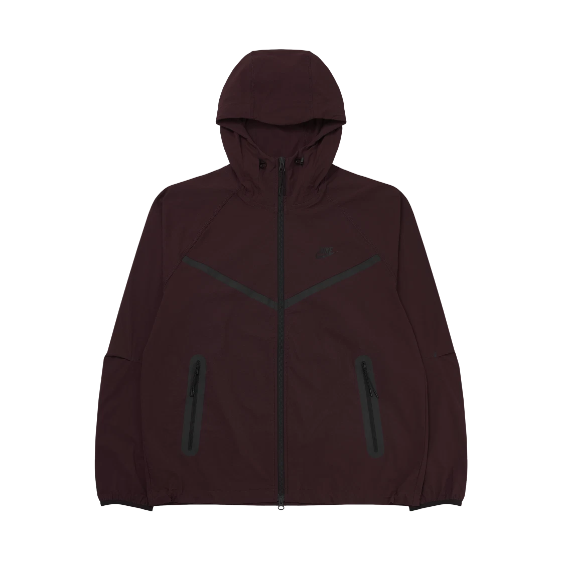 Nike Nike Tech Windrunner Woven Full Zip Jacket Burgundy Crush Black - Asia · XL
