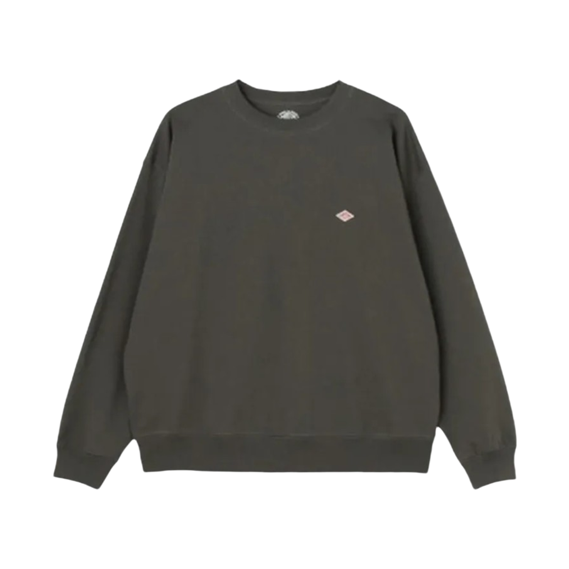 DT-C0204 Danton Sweat Long Sleeve T-Shirt Coal Grey