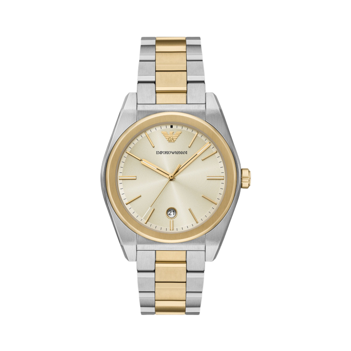 AR11716 Emporio Armani Quartz Three-Hand 41mm Stainless Steel Gold Silver