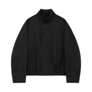 Matin Kim Trench Bomber Jumper Black
