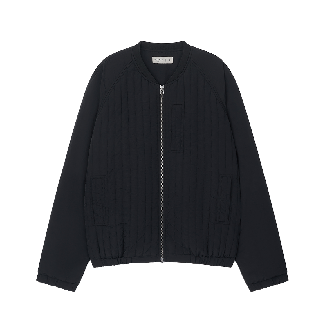 노운 퀼티드 점퍼 블랙(noun Quilted Jumper Black)
