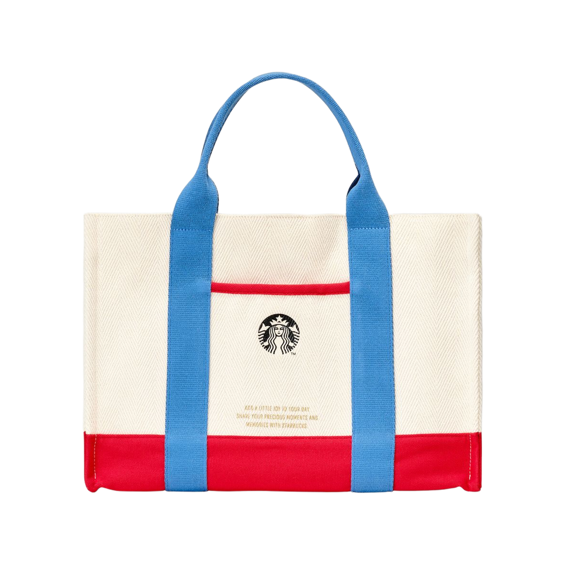 스타벅스 x 월리를 찾아라 조이풀 토트백 화이트(Starbucks x Where's Wally Joyful Tote Bag White)