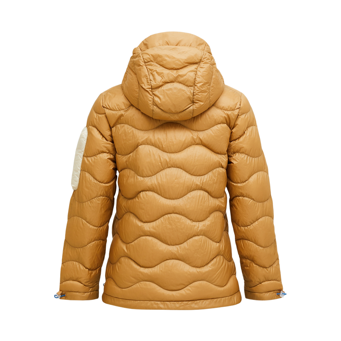 (W) 피크 퍼포먼스 힐리움 유틸리티 다운 후드 자켓 테크 시에라 샌드 샌드 포그((W) Peak Performance Helium Utility Down Hooded Jacket Sierra Sand Sand Fog) - 2