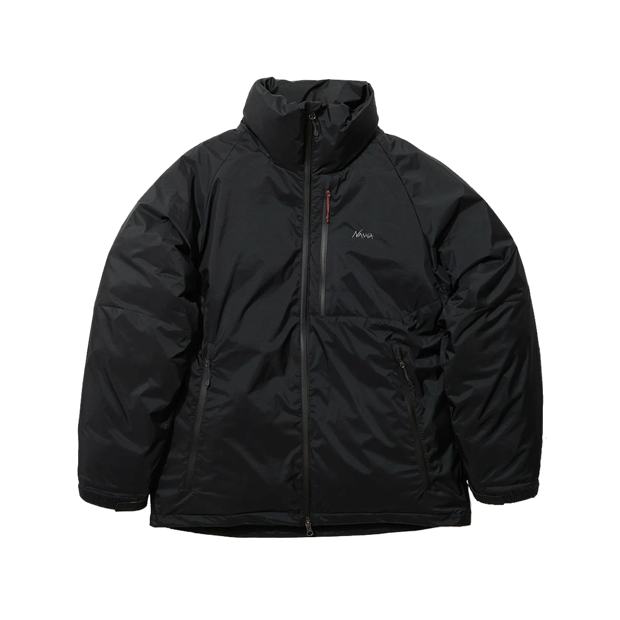 난가 오로라 텍스 스탠드 칼라 다운 자켓 블랙 - 25FW(Nanga Aurora Tex Stand Collar Down Jacket Black - 25FW)