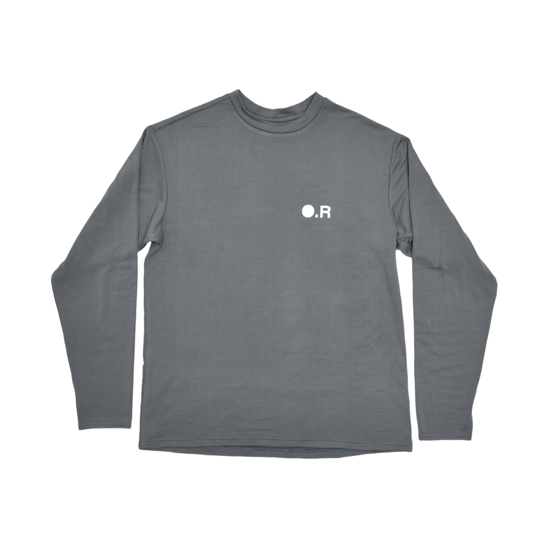 옵티미스틱 러너스 웜 롱슬리브 메탈릭 그레이(Optimistic Runners Warm Longsleeve Metallic Grey)