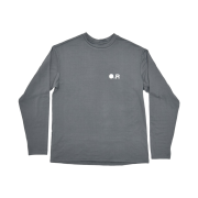 Optimistic Runners Warm Longsleeve Metallic Grey