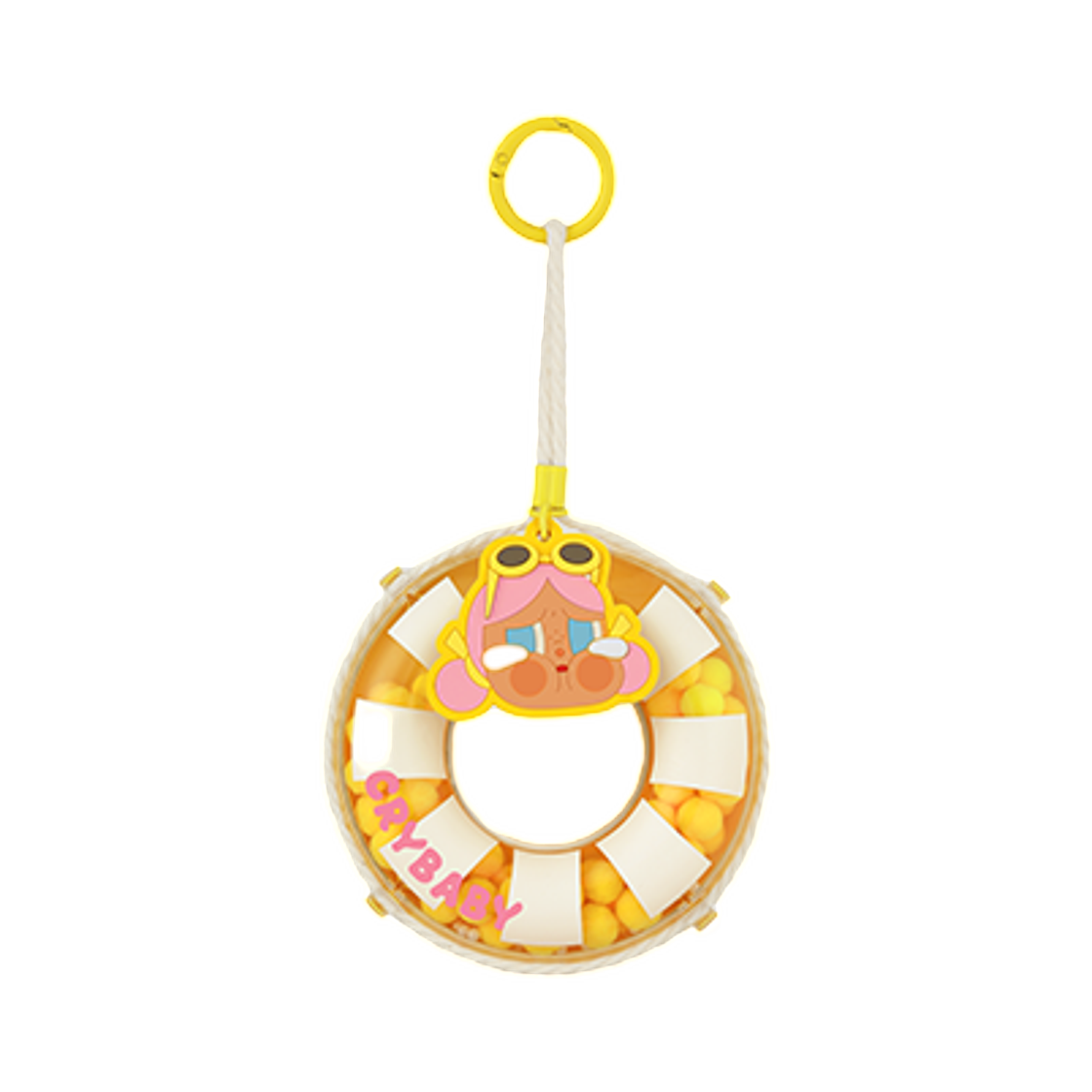 팝마트 크라이베이비 휴가 일기 시리즈 펜던트 함께 서핑해요 (개봉 박스)(Pop Mart Crybaby Vacation Mode On Series Pendant Let's Surf (Opened Case)) - 1