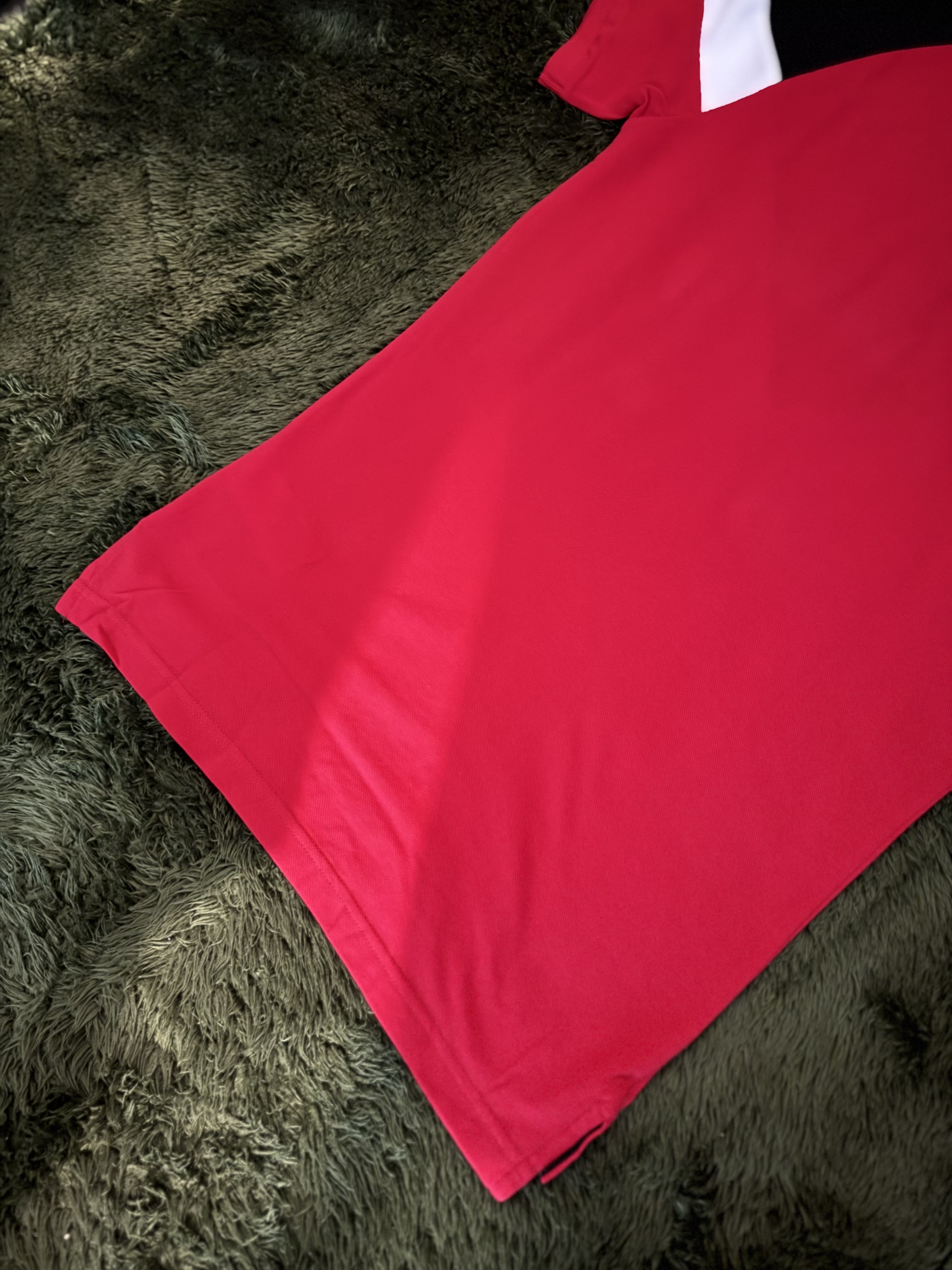 Puma AC Milan Iconic Polo Red (Non Marking Ver.) 착용 스타일 - 9