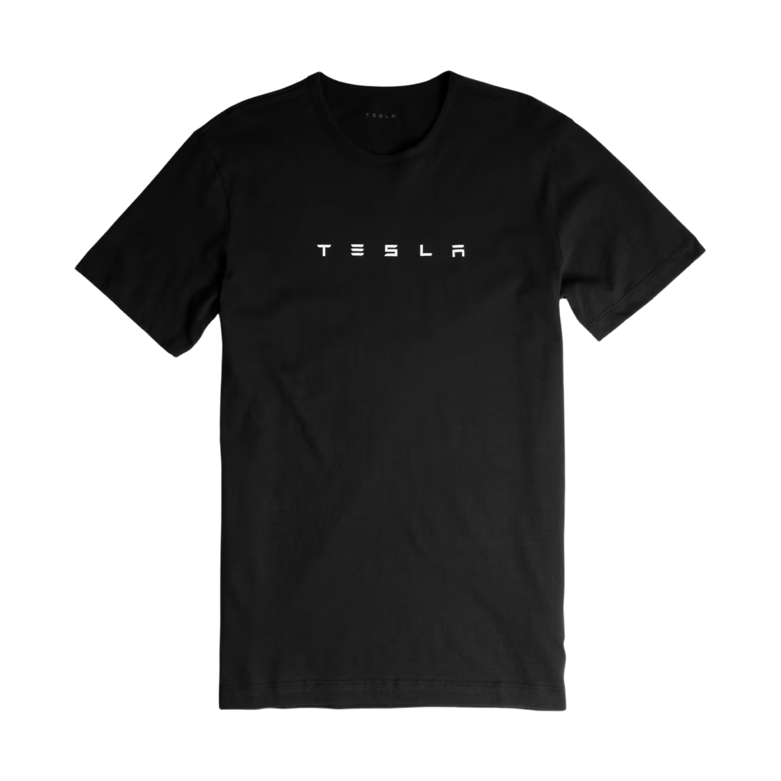 - Tesla  3D Large Wordmark T-Shirt Black