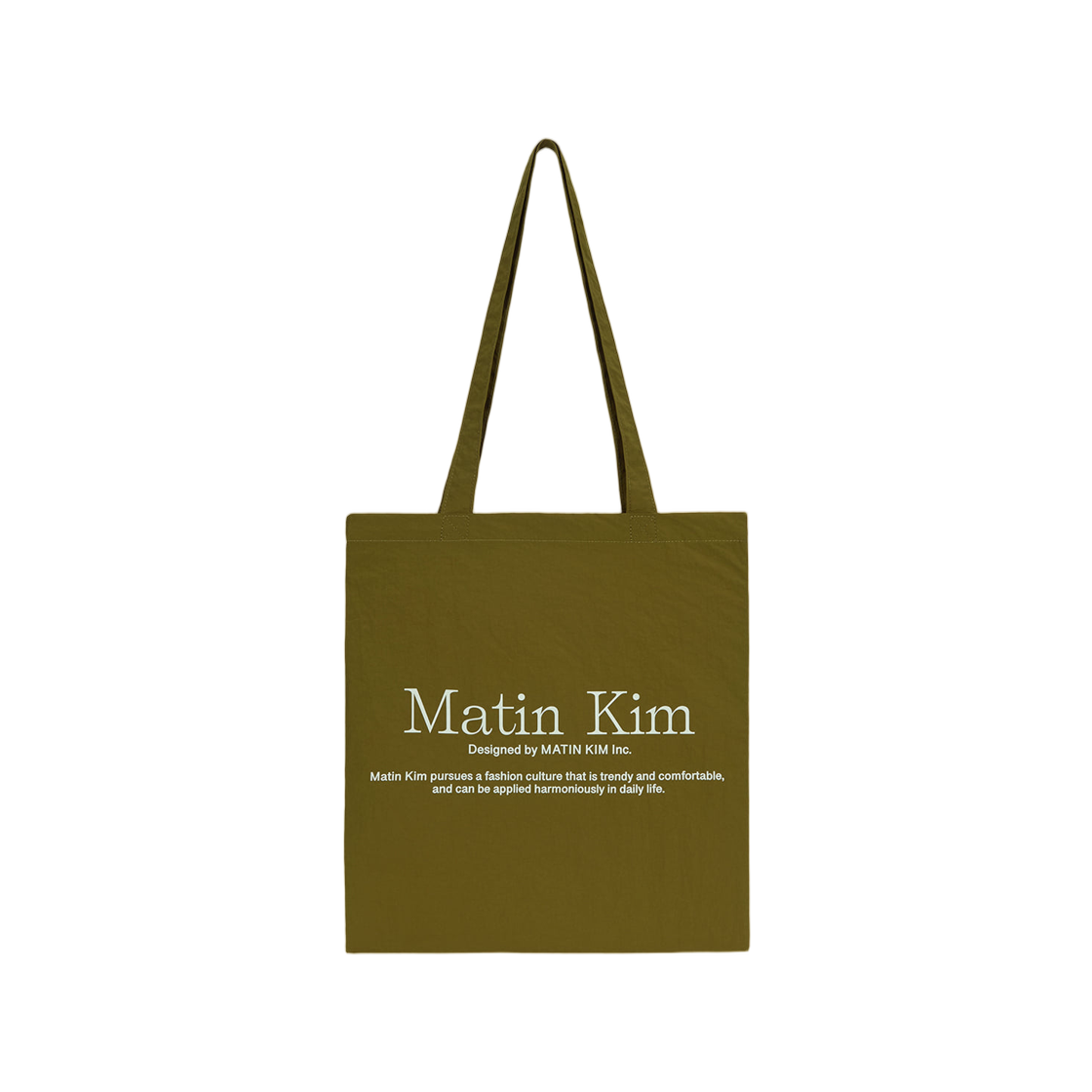 마뗑킴 마뗑 팔레트 에코백 올리브(Matin Kim Matin Palette Ecobag Olive) - 1